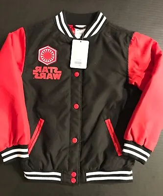 Buy Disney Store Star Wars Kylo Ren Varsity Jacket  • 18.90£