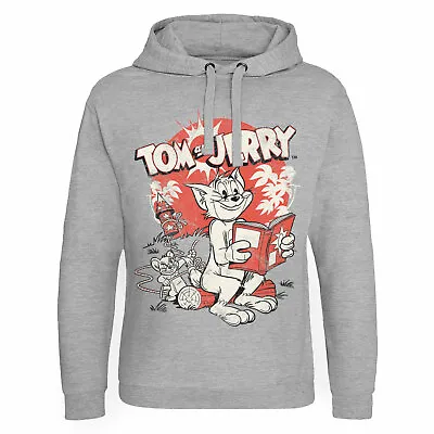 Buy Officially Licensed Tom & Jerry Vintage Comic Epic Hoodie S-XXL Sizes • 37.92£