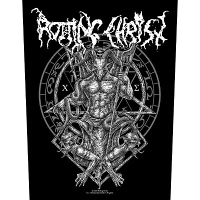 Buy Rotting Christ Hellenic Black Metal Back Patch Official Band Merch • 12.40£