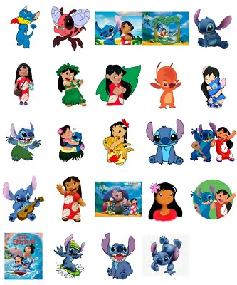 Buy Lilo And Stitch , Iron On T Shirt Transfer. Choose Image And Size • 2.92£