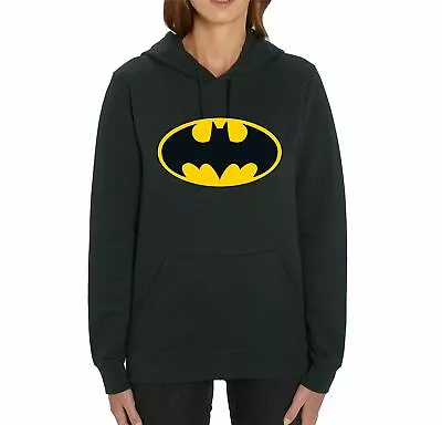 Buy DC Comics Classic Batman Logo Adults Unisex Black Hoodie • 26.99£