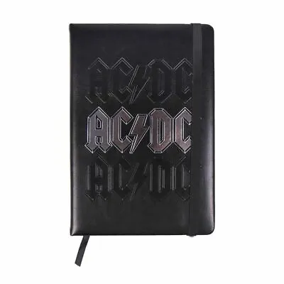 Buy AC/DC Premium Black A5 Notebook Journal Notepad Diary - Rock Band Merch • 9.95£