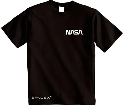 Buy NASA SpaceX T-shirt Falcon, SPACE Agency Tee  SpaceX Elon Musk T Shirt Unisex • 11.95£