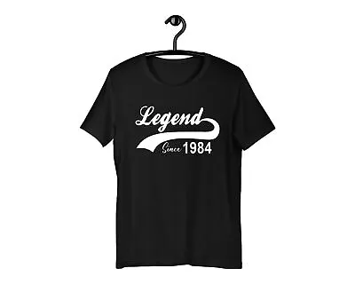 Buy 40th Birthday Gift T-Shirt Legend Since 1984 Shirt 40 Years Men Women Tee Shirt • 9.99£