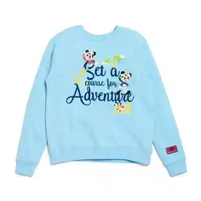 Buy Disney Store Mickey & Friends Disney Cruise Line Ladies Sweatshirt - M & L -BNWT • 29.99£
