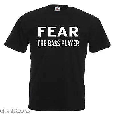 Buy Bass Player Adults Mens T Shirt 12 Colours  Size S - 3XL • 9.49£