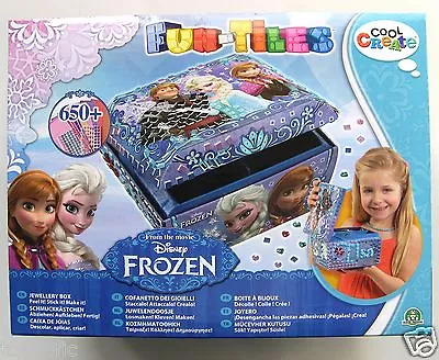 Buy Cool Create Fun Tiles Frozen Themed Jewellery Jewelry Box By Flair - Brand New!! • 11.95£