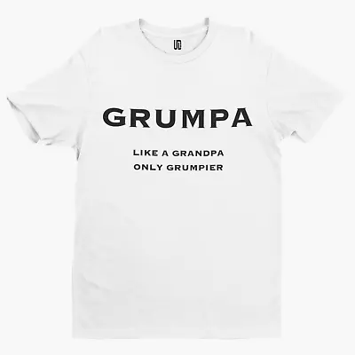 Buy Grumpa T-Shirt - Funny Retro Cartoon Comedy Grandad Fathers Day Adult Humor • 7.19£