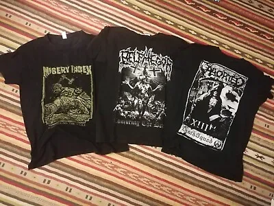 Buy Death Metal Shirt  Belphegor Misery Index Aborted Gr. L • 13.52£