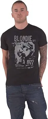 Buy Blondie (Debbie Harry) - Concert Poster 1977 - Official Mens Shirt • 16.99£