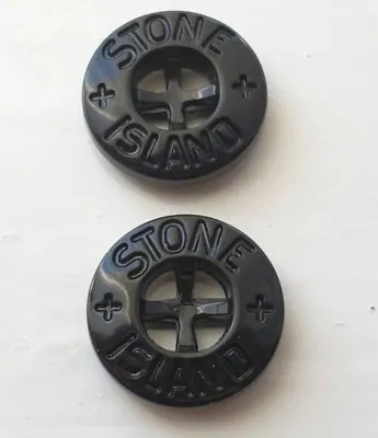 Buy X2 14mm Stone Island Replacement Buttons For Jackets Jumpers Shirts And Jeans • 4.50£