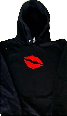 Buy Lipstick Kiss Hoodie Sweatshirt • 19.99£