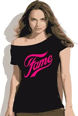 Buy 1980 80s Fame Off The Shoulder Fancy Dress Party Retro Sizes XS TO 5X  • 9.99£