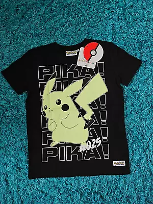 Buy Kids Pokemon Pikachu T-shirt 9-10 Years BNWT • 9.99£