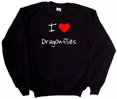 Buy I Love Heart Dragonflies Sweatshirt • 13.99£
