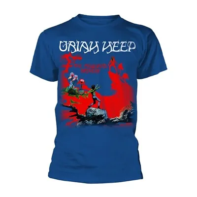 Buy Uriah Heep - The Magicians Birthday (Blue) (NEW MENS T-SHIRT ) • 18.37£