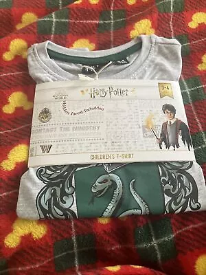 Buy Harry Potter Children’s T-shirt 3-4 Years Bnip • 1.99£
