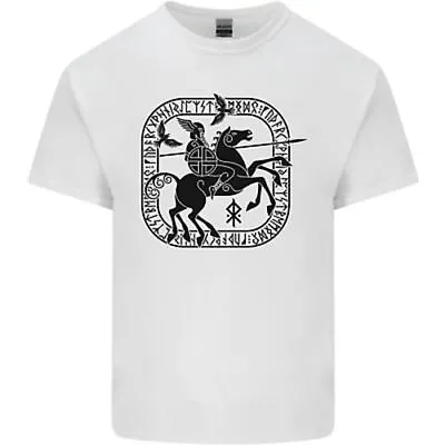 Buy Odin Wotan Vikings Valhalla Norse Mythology Mens Cotton T-Shirt Tee Top • 10.99£