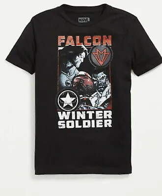 Buy Old Navy Kids Size Medium (8) Falcon ~ Short Sleeve T-Shirt Tee ..Black ..$15 • 3.16£