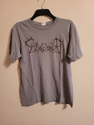 Buy Eldjudnir Logo Shirt Size L Black Metal Marduk Immortal Emperor • 15£