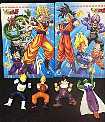 Buy Dragon Ball Goods Lot Of 6 Goku Piccolo Vegeta Gohan Happy Set Shitajiki Toys • 81.62£