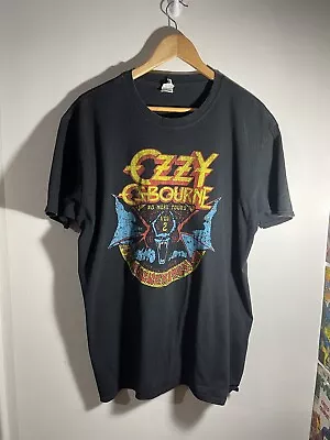 Buy Rare Ozzy Osbourne No More Tours Vol 2 2018 T Shirt Size Large  • 10.95£