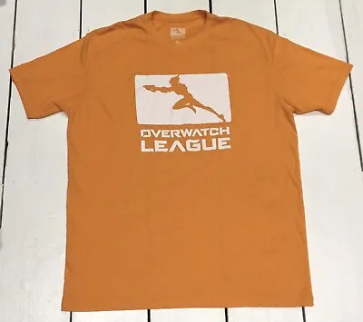 Buy Authentic Blizzard Overwatch League Mens  Orange T Shirt - Size XL • 8.70£
