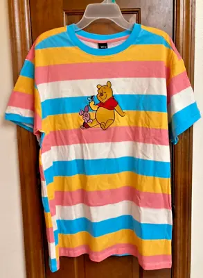 Buy Disney Winnie The Pooh Piglet L/XL Embroidered Shirt TShirt Unisex New W/Tags ! • 14.16£