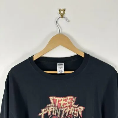 Buy Men’s Vintage Gildan Steel Panther Graphic Black 2XL T-Shirt • 25£