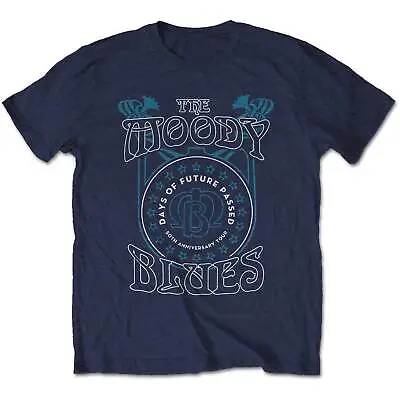 Buy MOODY BLUES - Official Unisex T- Shirt- Days Of Future Passed Tour - Blue Cotton • 17.49£