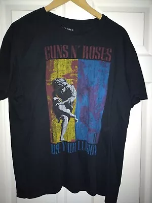 Buy Guns N Roses - Use Your Ilusion T Shirt - Medium • 15£