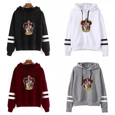 Buy Harry Potter Gryffindor Men Women Hoodie Sweatshirt Jumper Top Cosplay Costume • 21.59£