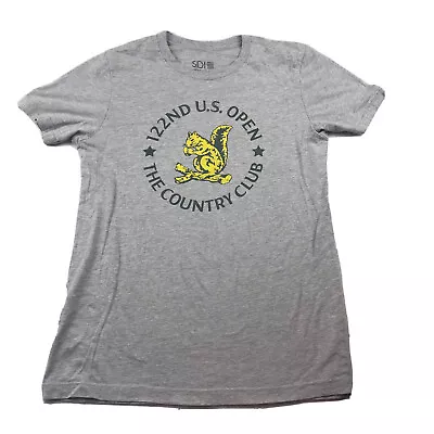 Buy Country Club 122nd US Open Graphic Tee Shirt Women’s Medium Gray Tagless SDI • 8.21£