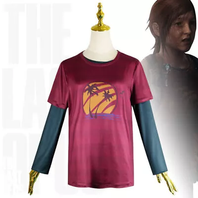 Buy Adult Kids The Last Of US Ellie T-Shirts Cosplay Shirts Costumes T-Shirts Suits • 20.28£
