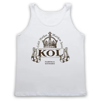 Buy Kings Of Unofficial Kol Crown Band Rock Members Adults Vest Tank Top • 18.99£
