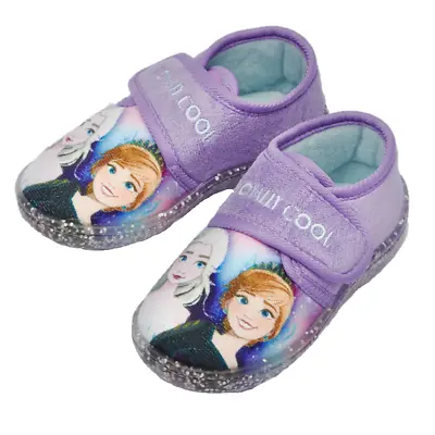 Buy Frozen Slipper Girls Disney Frozen Home Shoe Slipper Padded Insole Size UK 5-10 • 13.99£