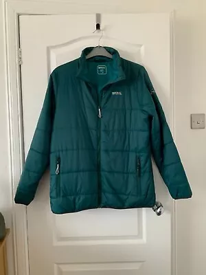 Buy A Dark Green Regatta Jacket Size 18 Full Length Zip, Long Sleeves, In Excellent • 8£