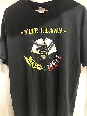Buy Genuine Early 2000's The Clash Straight To Hell  Vintage T-shirt 5th Column • 30£