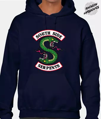 Buy Southside Serpents Hoody Hoodie Riverdale Gang Jughead Jones Cool Tv Top • 20.99£