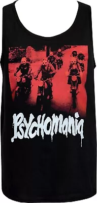 Buy Psychomania Men's Horror Tank Top Death Wheelers 70's Biker Halloween B-Movie • 22.50£
