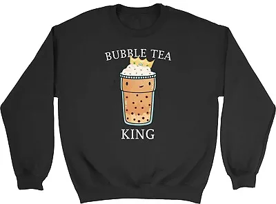 Buy Bubble Tea King Kids Sweatshirt Taiwan Boba Boys Girls Gift Jumper • 12.99£