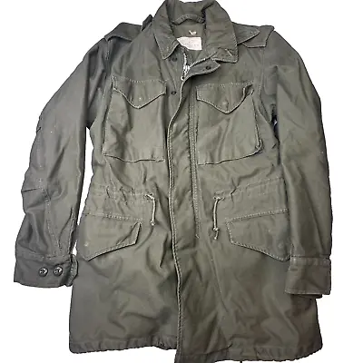 Buy US Army M51 Jacket Mens X-Small Field Coat Olive Green OG107 M-1951 • 78.17£