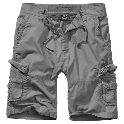 Buy Brandit Ty Shorts Outdoor Hiking Lightweight Hunting Mens Work Charcoal Grey • 43.95£