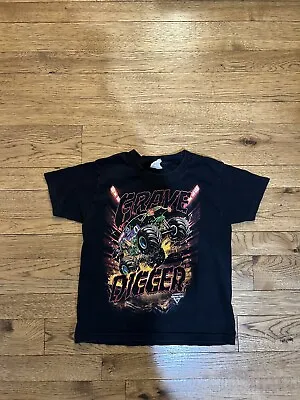 Buy Vintage Grave Digger Monster Jam Graphic Tshirt Kids Size XS • 15.75£