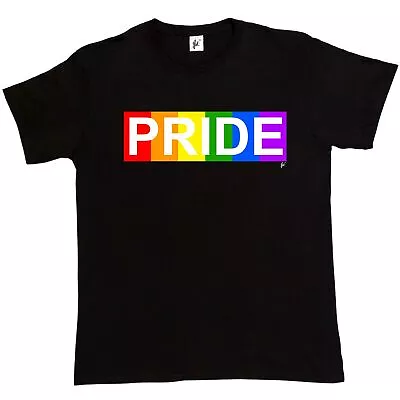 Buy Rainbow Block & Pride Mens T-Shirt • 7.99£