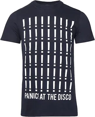 Buy Panic! At The Disco !!! Brendon Urie Official Unisex Men's Black T-Shirt X-LARGE • 13.95£
