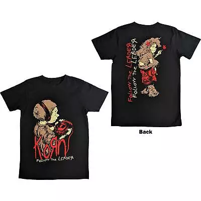 Buy Korn Unisex T-Shirt: Follow The Leader (Back Print) OFFICIAL NEW  • 21.23£