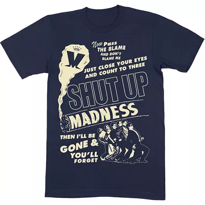 Buy Madness Shut Up Official Tee T-Shirt Mens Unisex • 17.13£