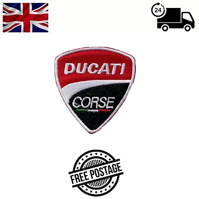 Buy Ducati Corse Logo - Iron/Sew On - Biker Patch - Motorcycles • 3.20£