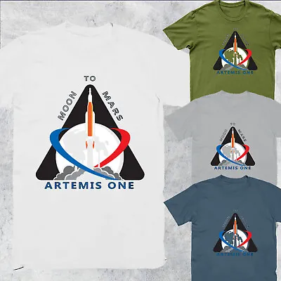 Buy Artemis Mission One Patch Mens T Shirts Unisex Tee Top #D #P1 #PR • 9.99£
